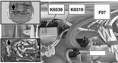 BMW 5-Series - fuse box diagram - engine compartment N52