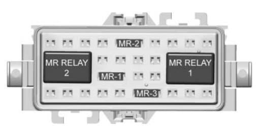 Chevrolet Express - fuse box - auxiliary block