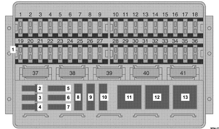 Dodge Sprinter - fuse box - fuse, relay and diode assignment (optional equipment)