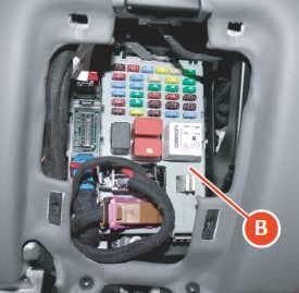 Ferrar California - fuse box diagram - body computer