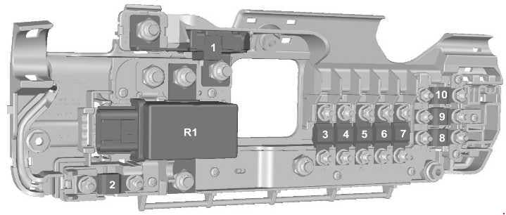 Ford Transit - fuse box diagram - prefuse