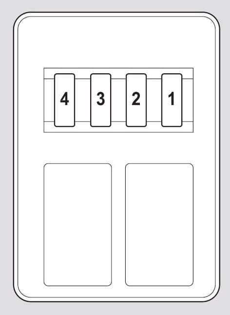 Honda Pilot (2013 - 2015) Fuse Box Diagram