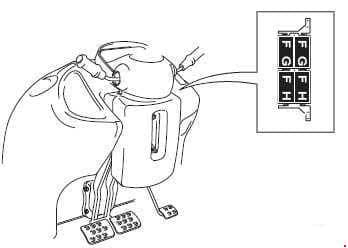 JCB 3CX - fuse box diagram