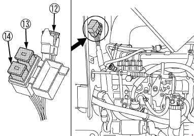 Kubota M7040SUHD - fuse box diagram