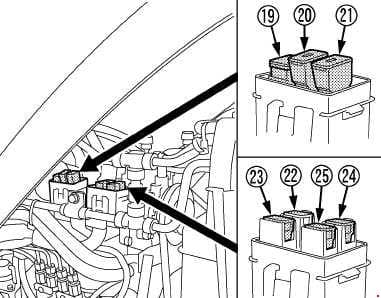 Kubota M8540 - fuse box diagram