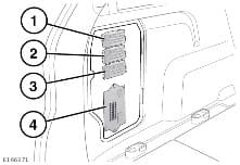 Land Rover Discover Sport - fuse box diagram - luggage compartment