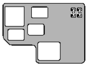 Lexus GS300 - fuse box -engine compartment (Canada only)