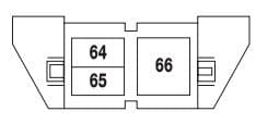 Mercury Mountaineer Second Generation - fuse box - auxiliary relay box