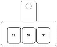 Mitsubishi Pajero - fuse box diagram - engine compartment B