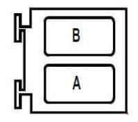 Renault Megane - fuse box diagram - engine compartment