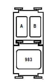 Renault Megane - fuse box diagram - F9Q