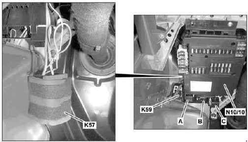 Smart ForTwo 451 - fuse box diagram - relay