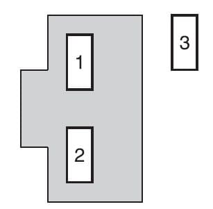 Toyota Sienna mk2 - fuse box - instrument panel (passenger's side)