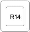 Toyota Corolla - fuse box diagram - engine compartment - relay (sedan)